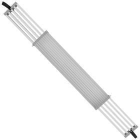 Telescoping Aluminum Work Plank, 6-9 Feet 500lbs Capacity, 12.5 inch Width Aluminum Scaffold Plank
