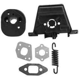 Carb Adapter Spacer Gasket Set Fit For Poulan 2050 2075 2150 2175 2250 PP220 PP260 2055 Chainsaw (Option: Default)